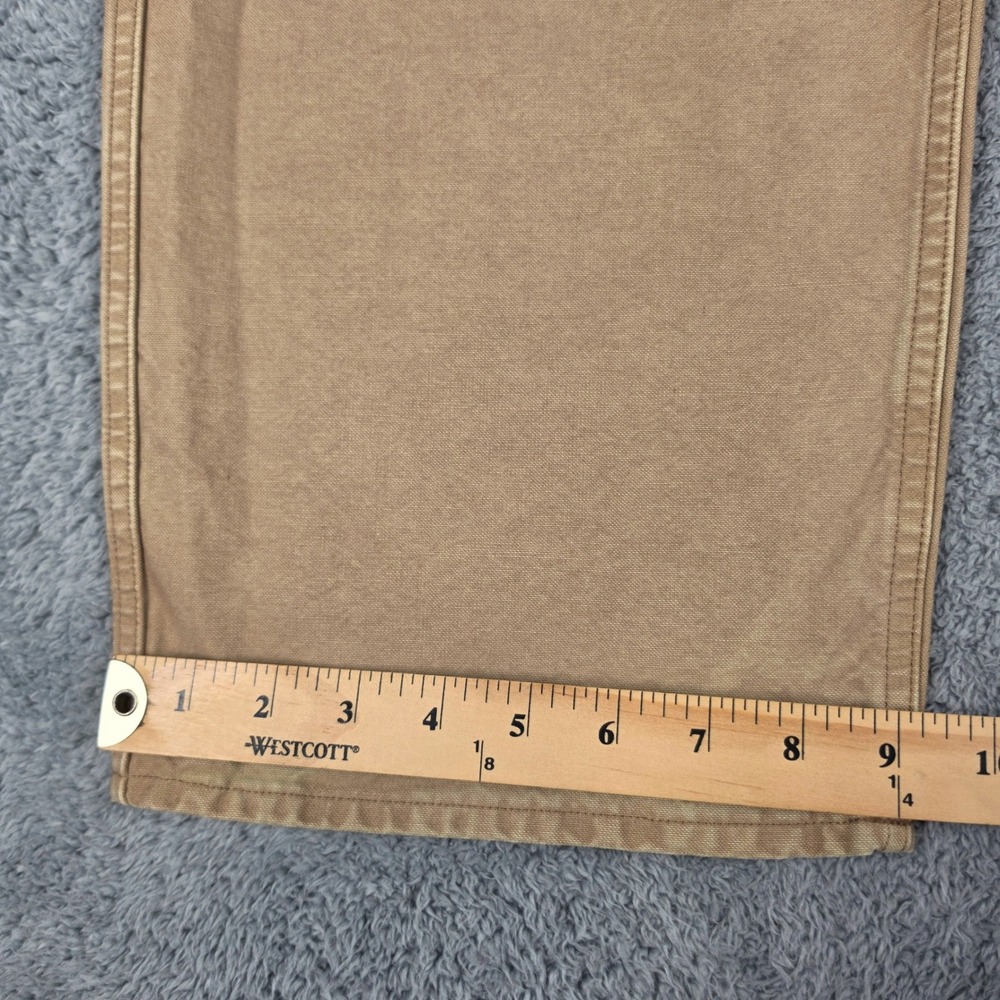 Madewell The Canvas Utility Pants Mens 36x30 Khaki Tan Cotton Straight Leg NWT - Picture 9 of 10